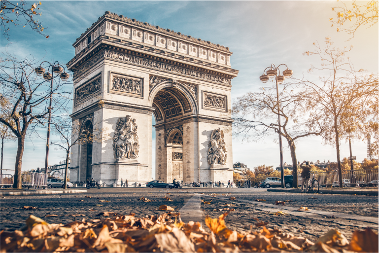 Paris: The Arch of Triumph!